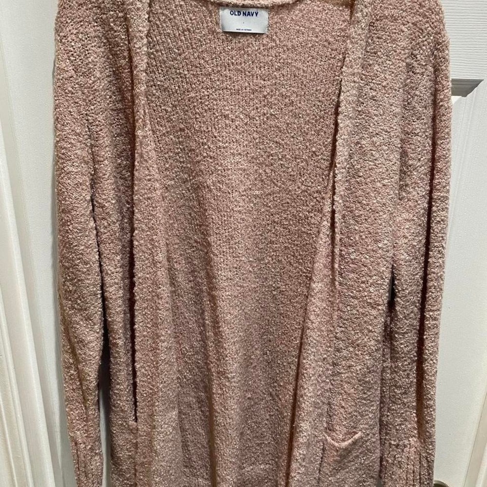 Old navy Tan long sleeve cardigan‎ Size L
